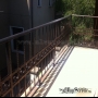 Wrought iron railing
