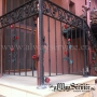 Wrought iron railing