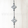 Parapetto componente 950x180/12x12mm