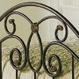 Wrought iron bed