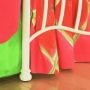 Wrought iron single bed