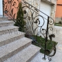 Wrought iron railing