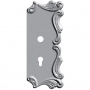 Wrought Iron Lock Plate 133x318/2mm