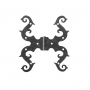 Wrought Iron Door Hardware 160x185mm