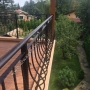 Ringhiera in ferro battuto