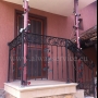 Wrought iron railing