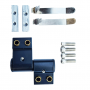 Aluminum & PVC carpentry hinge