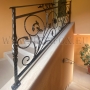 Wrought iron railing
