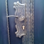 Wrought Iron Lock Plate 90x295mm