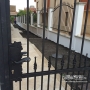 Wrought Iron Lock Plate 90x295mm