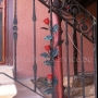 Wrought iron railing