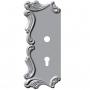 Wrought Iron Lock Plate 133x318/2mm